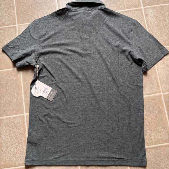 Men's Gray Polo Shirt - Picture 8 of 8